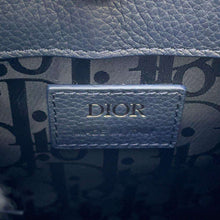 将图像加载到图库查看器中，Dior Safari North South Tote Bag OTANI WORK SHOPCollaboration Navy 2ESWS017DRY Leather Size Mini
