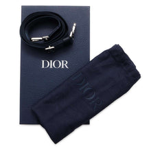 将图像加载到图库查看器中，Dior Safari North South Tote Bag OTANI WORK SHOPCollaboration Navy 2ESWS017DRY Leather Size Mini
