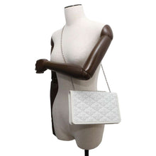 Load image into Gallery viewer, GOYARD Alexandre Trois Shoulder Bag White/Gray PVC Leather
