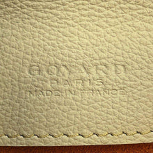 将图像加载到图库查看器中，GOYARD Alexandre Trois Shoulder Bag White/Gray PVC Leather
