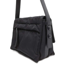 将图像加载到图库查看器中，PRADA Small Padded Re-Nylon Shoulder Bag Black 1BD313 Nylon Leather Size Small
