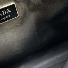 将图像加载到图库查看器中，PRADA Small Padded Re-Nylon Shoulder Bag Black 1BD313 Nylon Leather Size Small
