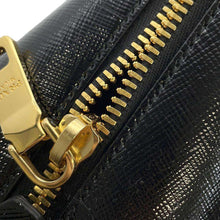 将图像加载到图库查看器中，PRADA Promenade 2WAY Handbag Black BL0838 Patent Leather
