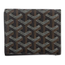 将图像加载到图库查看器中，GOYARD Victoire Bifold Wallet Black PVC/Leather
