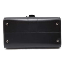 将图像加载到图库查看器中，Delvaux Brillon Rumor Black/White AA0661AAM099ZPN Calf Leather Size MM
