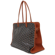 将图像加载到图库查看器中，GOYARD Ardy Black/Brown PVC Leather Size PM
