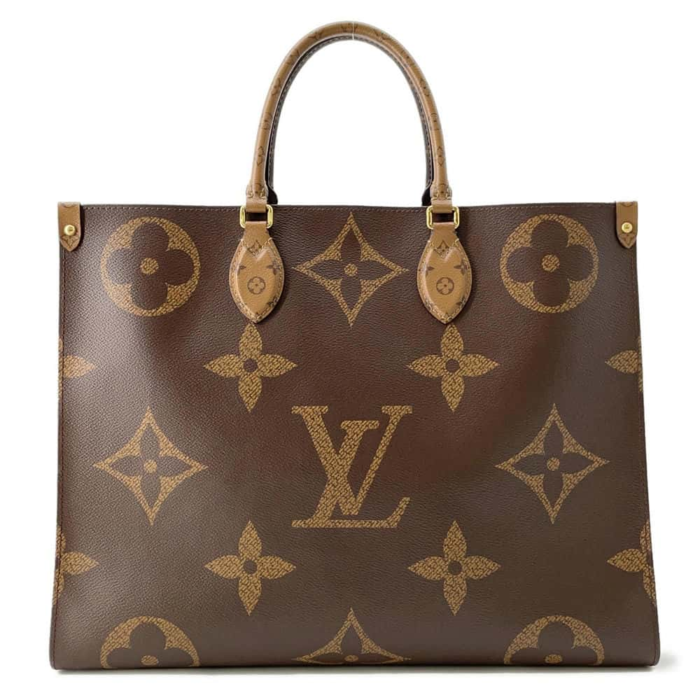 LOUIS VUITTON Onthego RedM45320 Monogram Monogram Reverse Canvas Monogram Giant Size GM