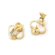 将图像加载到图库查看器中，Van Cleef &amp; Arpels Vintage Alhambra Earring VCARA44100 18K Yellow Gold
