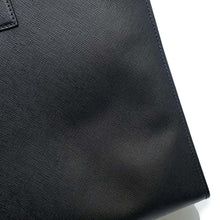 将图像加载到图库查看器中，PRADA Briefcase Black 2VG039 Saffiano LeatherLeather
