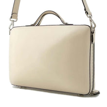 Load image into Gallery viewer, FENDI suitcase Ivory 7VV156-AAIW Leather Size Medium
