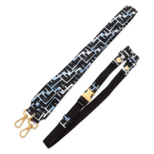 将图像加载到图库查看器中，FENDI Zucca Baguette Mini Joshua Vides Collaboration Blue/Black 8BR784 Nylon
