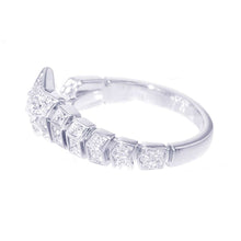 Load image into Gallery viewer, CHANEL Comet Collection Ring Size 53/#13J11457 18K White Gold
