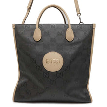 将图像加载到图库查看器中，GUCCI Off the Grid Tote Bag Beige/Gray 630355 Nylon Leather
