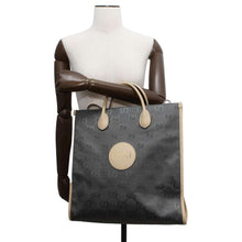 Load image into Gallery viewer, GUCCI Off the Grid Tote Bag Beige/Gray 630355 Nylon Leather
