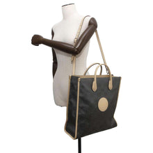 Load image into Gallery viewer, GUCCI Off the Grid Tote Bag Beige/Gray 630355 Nylon Leather
