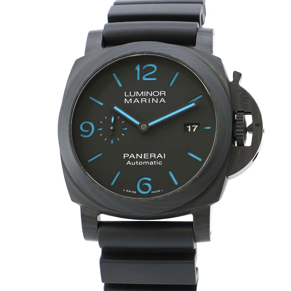 PANERAI Luminor Marina Carbotech W44mm Ceramic Rubber Black Dial PAM01661