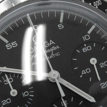 将图像加载到图库查看器中，OMEGA Speedmaster Automatic W39mm Stainless Steel Black Dial 3510.50.00
