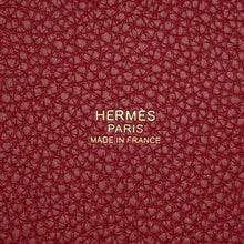 将图像加载到图库查看器中，HERMES Picotin Lock Rouge H Taurillon Clemence Size MM
