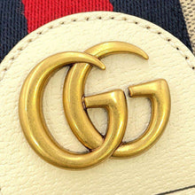 Load image into Gallery viewer, GUCCI GG Supreme Ophidia belt bag White/Beige 674081 GG SupremeCanvas Leather
