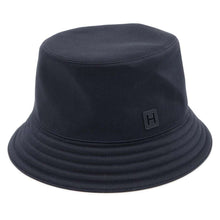 Load image into Gallery viewer, HERMES Fred H-Cut Hat Size 58 Marine/Indigo Cotton97% Polyurethane3%
