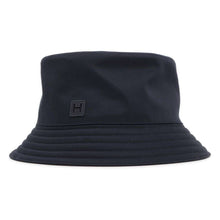 Load image into Gallery viewer, HERMES Fred H-Cut Hat Size 58 Marine/Indigo Cotton97% Polyurethane3%
