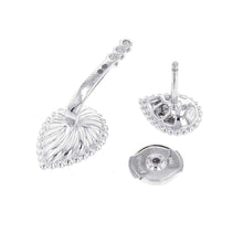 Load image into Gallery viewer, Boucheron Serpent Bohème 2 Motif Single Studded Earring JCO01534 18K White Gold
