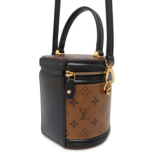 将图像加载到图库查看器中，LOUIS VUITTON Cannes Noir M43986 Monogram Monogram Reverse Canvas
