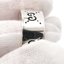 将图像加载到图库查看器中，GUCCI Ghost Silver Ring Silver Ring Size 20 SV925
