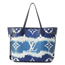 Load image into Gallery viewer, LOUIS VUITTON Neverfull Blue M45128 Monogram・Canvas LV Escale Size MM
