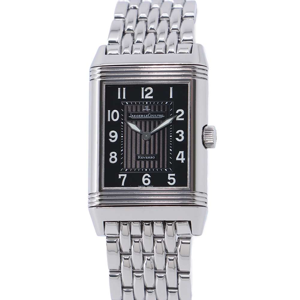 JAEGER-LE COULTRE Big Reverso W26.0mm×H42.0mm Stainless Steel Black Dial Q2798170