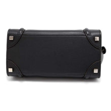 将图像加载到图库查看器中，CELINE Luggage shopper Black 167793 Leather Size micro
