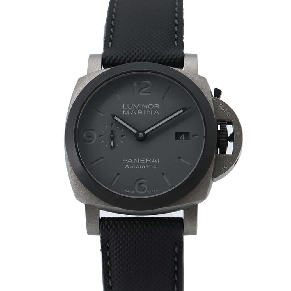 PANERAI Luminor Marina TuttoGrigio W44mm Ti Carbon Nylon Gray Dial PAM01662