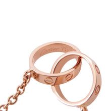 Load image into Gallery viewer, CARTIER Baby Love NecklaceB7212300 18K Pink Gold
