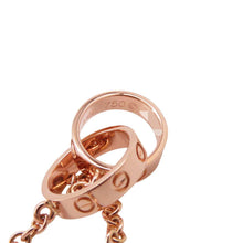 将图像加载到图库查看器中，CARTIER Baby Love NecklaceB7212300 18K Pink Gold
