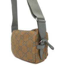 将图像加载到图库查看器中，GUCCI Japan Limited Edition GG Ripstop Small Cross Body Bag Khaki 767931 GGPolyester
