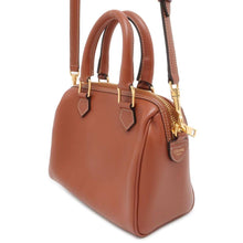 将图像加载到图库查看器中，CELINE Cuir Triomphe Small Boston Tan 113773DU3.04LU Leather
