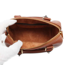 将图像加载到图库查看器中，CELINE Cuir Triomphe Small Boston Tan 113773DU3.04LU Leather
