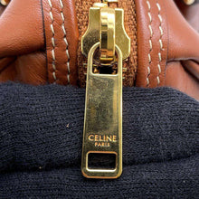 将图像加载到图库查看器中，CELINE Cuir Triomphe Small Boston Tan 113773DU3.04LU Leather
