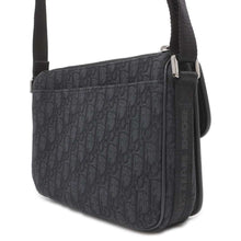 将图像加载到图库查看器中，Dior Dior8 Oblique messenger bag Black 1EIPO302YKY Jacquard Leather
