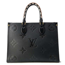 将图像加载到图库查看器中，LOUIS VUITTON Onthego Noir M58522 Monogram Empreinte Leather Wild at Heart Size MM
