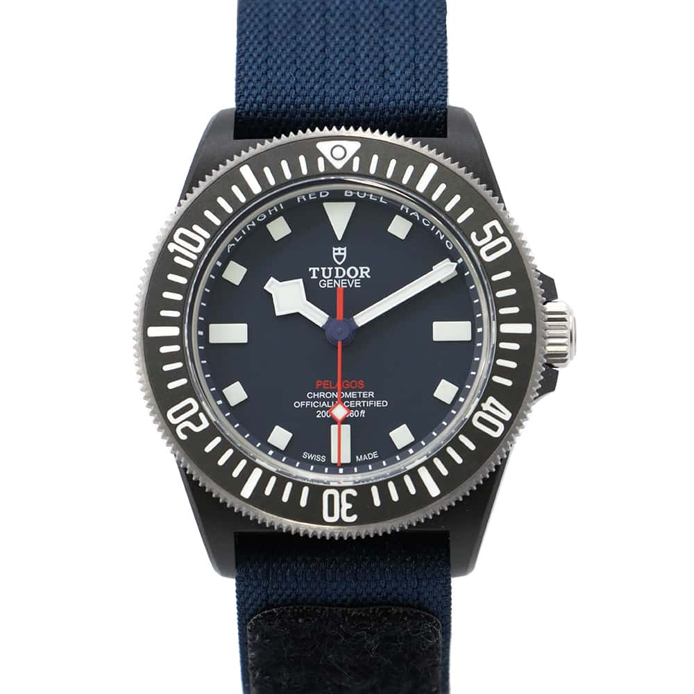 TUDOR Pelagos FXD W42mm TI FabricStrap Blue Dial M25707KN-0001