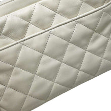 将图像加载到图库查看器中，CHANEL Small Camera Bag White AS2923 Leather
