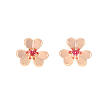 将图像加载到图库查看器中，Van Cleef &amp; Arpels Frivol Earrings mini model Size MiniVCARP7SA00 18K Pink Gold
