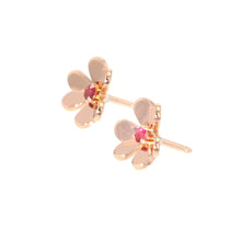 将图像加载到图库查看器中，Van Cleef &amp; Arpels Frivol Earrings mini model Size MiniVCARP7SA00 18K Pink Gold
