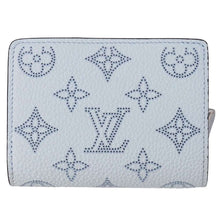 Load image into Gallery viewer, LOUIS VUITTON Portefeuille Clare Light Blue M82330 Monogram Mahina
