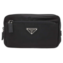 将图像加载到图库查看器中，PRADA Waist Bag Black 2VL977 Nylon
