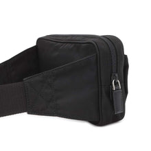 将图像加载到图库查看器中，PRADA Waist Bag Black 2VL977 Nylon
