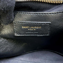 将图像加载到图库查看器中，SAINT LAURENT PARIS Downtown baby Gray 635346 Leather
