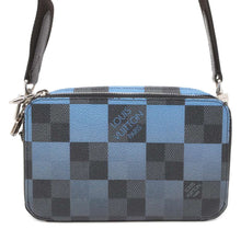 Load image into Gallery viewer, LOUIS VUITTON Alpha wearable wallet Noir/Blue N60414 Damier Graphite Giant
