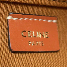 将图像加载到图库查看器中，CELINE Triomphe Vanity Case Tan 10J762CZ1.04LU PVC Coated Canvas Size Mini
